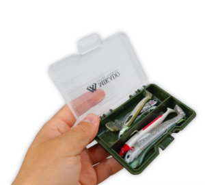 caja vinilos de pesca