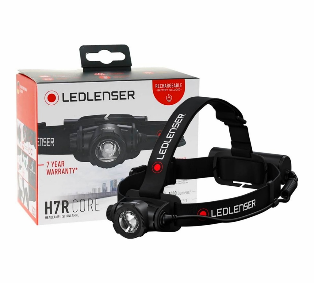 linterna frontal ledlenser h7r core