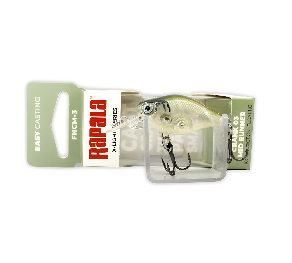 Leurre Rapala X Light Crank Mid Runner - 35mm - 4g - Coule Avec Grelot - Neuf