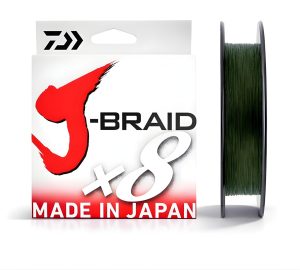 DAIWA J-BRAID X8 DARK GREEN